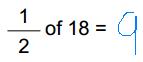 Half of a number under 100 worksheet